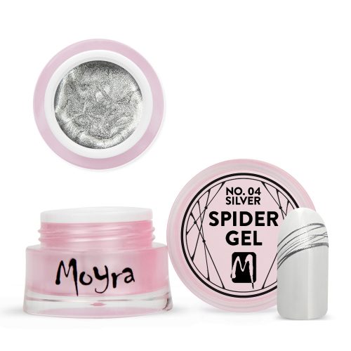 Moyra Spider zselé No. 04 Silver