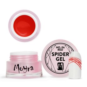 Moyra Spider zselé No. 06 Red