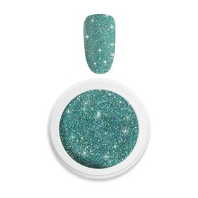   Moyra Spotlight Reflective Powder No. 09 Turquoise kisebb szemcséjű
