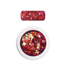 Moyra Holo glitter mix No. 27 Chameleon red