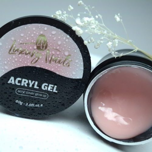 Luxury Nails - Acryl Gel  Acryl cover glow up tégelyes