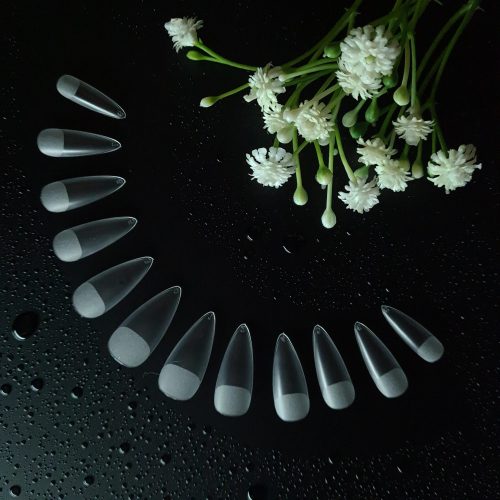 #3 Full Coverage Gel Tip (240db/doboz, 12 méret) - Mandula L
