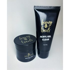 Luxury Nails - Acryl gel - Clear - 60g tégely