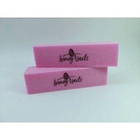 Luxury Nails - Buffer (szögletes) - Rózsaszín