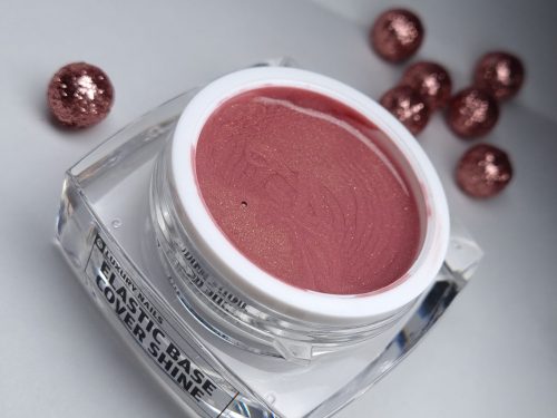Luxury Nails - Elastic base gel - Cover Shine - 15 ml üveg