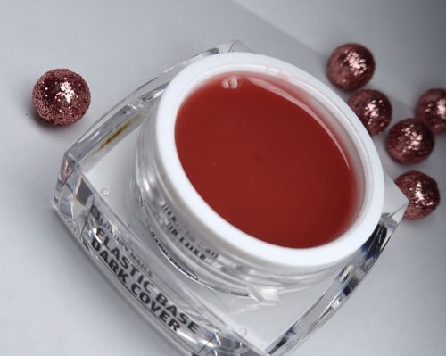 Luxury Nails - Elastic base gel - Dark Cover - 15ml üveg