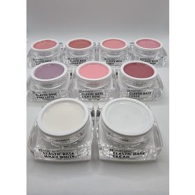 Luxury Nails - Elastic Base Gél Clear - 50g tégely