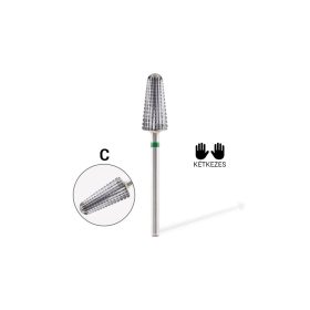   Pearl Nails - VOLCANO karbid csiszolófej - KÉTKEZES - Coarse