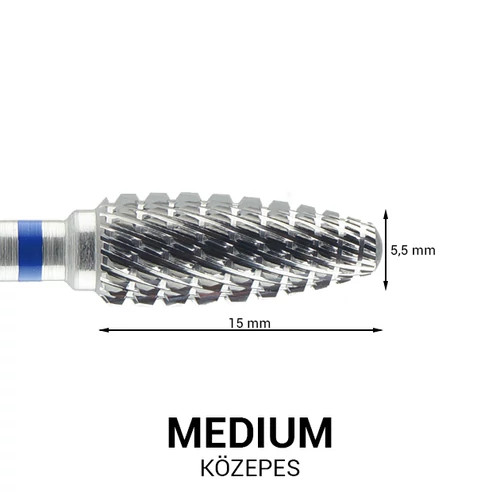 Pearl Nails - Láng forma, kugli csiszolófej 