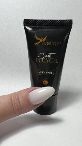 Nailgel - Smart polygel -  Milky White - 30 g