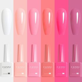   CANNI Hema Free Gél Lakk szett 6x9ml Blush Bliss Bouquet 2311