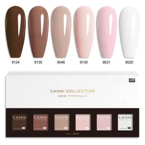 CANNI Hema Free Gél Lakk szett 6x9ml 2321