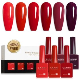 CANNI Hema Free Gél Lakk szett 6x9ml 2327