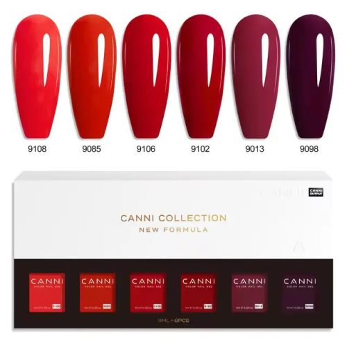 CANNI Hema Free Gél Lakk szett 6x9ml 2327