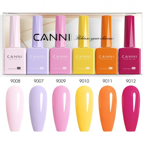 CANNI Hema Free Gél Lakk szett 6x9ml 2328