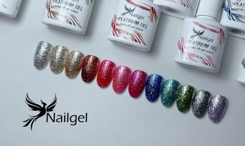 Nailgel - Platinum 002 gél lakk 8 ml