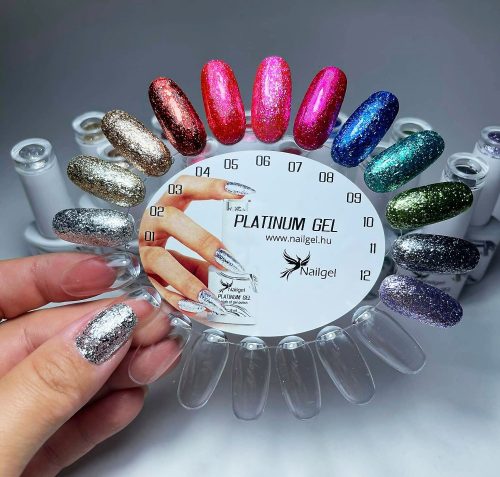 Nailgel - Platinum 012 gél lakk 8 ml