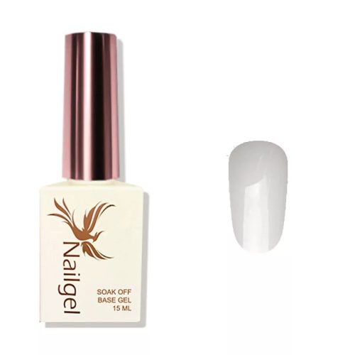Nailgel - Fiber Base - Üvegszálas alapzselé - 01 - 15 ml