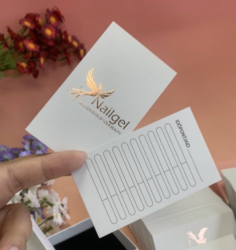 Nailgel Időpont kártya 50 db-os készlet