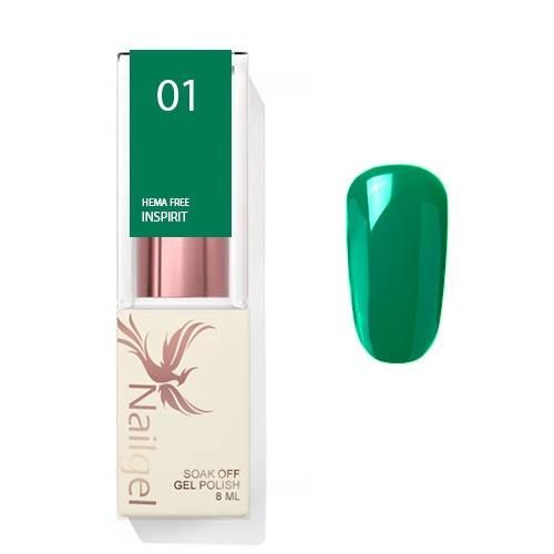 Nailgel - InSpirit  001 gél lakk 8 Ml