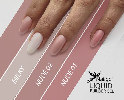 Nailgel - Liquid builder gel - NUDE 02  - 50 ml