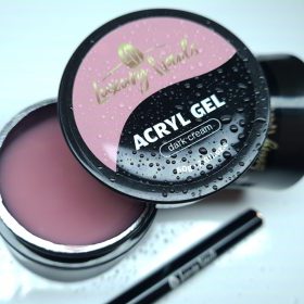 Luxury Nails - Acryl Gel – Dark Cream tégelyes 60g