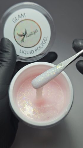 Nailgel - Liquid polygel - GLAM - 15 ml