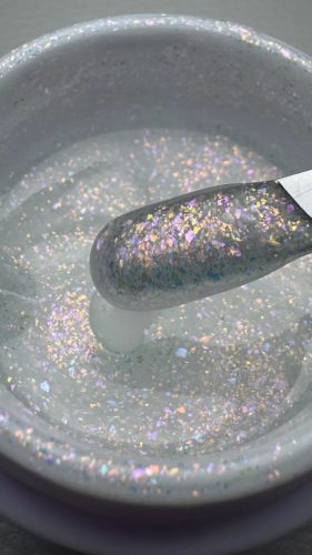 Nailgel - Liquid Polygel - Retro - Opal Flake 01 15ml
