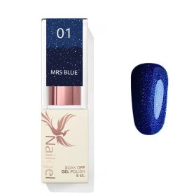 Nailgel - Mrs Blue 01 - gél lakk 8 ml