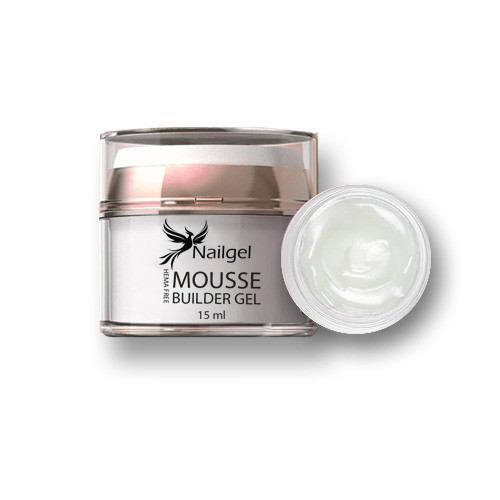 Nailgel - Mousse Builder Gel - Opal Clear 15ml