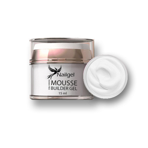 Nailgel - Mousse Builder Gel - Frost 15ml