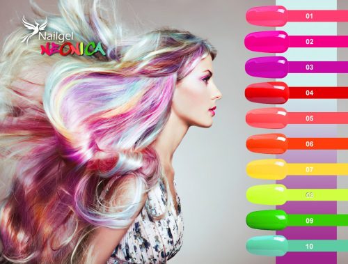 Nailgel - Neonica gél lakk 006 8 Ml