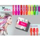 Nailgel - Neonica gél lakk kollekció 13 darab gél lakkal,  margarétával díszdobbozban