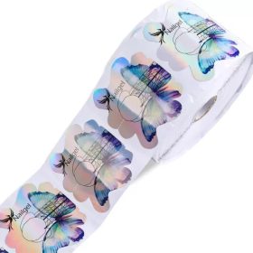 Nailgel - Műköröm sablon - pillangó - 100 db