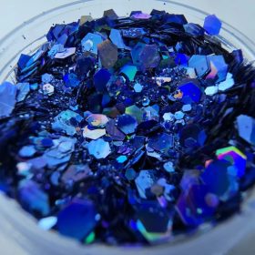 Nailvana - Mix Glitter Midnight Blue