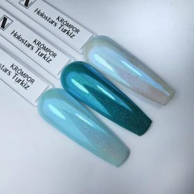 Nailvana - Krómpor Holostars - Turquoise