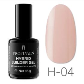 Profi Nails - Hybrid Builder Gel - H-04 Clear 15g