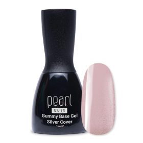 Pearl Nails - Gummy Base Gel - Silver Cover 15ml