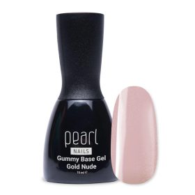Pearl Nails - Gummy Base Gel - Gold Nude 15ml