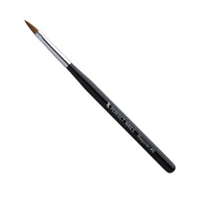   Porcelán Polygel Műkörömépítő Ecset - Wood Acryl - Regular #6