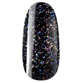 Pearl Nails Gél lakk - Classic 844 Fekete Csillámos 7ml