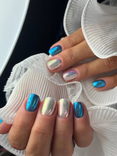 Perfect Nails - Sparkling Flakes Körömdíszítő Pehely - Nordic Light