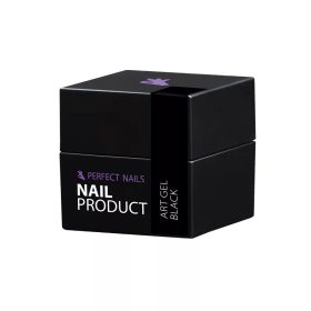 Art Gel - Műköröm Díszítő Színes Zselé - Black