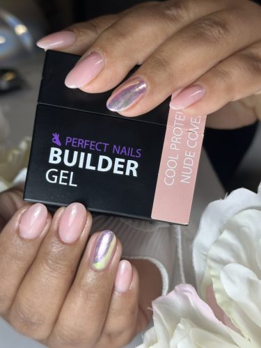 Cool Protein Gel - Hema Free Építőzselé - Nude Cover - 50g