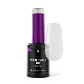 Velvet Matt Top Gel Extra - Matt Gél Lakk Fedő Zselé 8ml