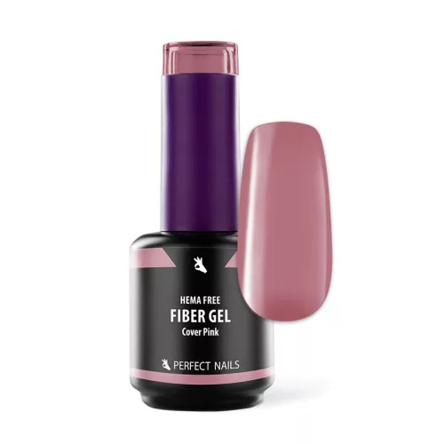 Fiber Vitamin Base Gel - Hema Free - Cover Pink 15ml