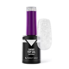 Shiny Top Gel - Soft Silver - 8ml 
