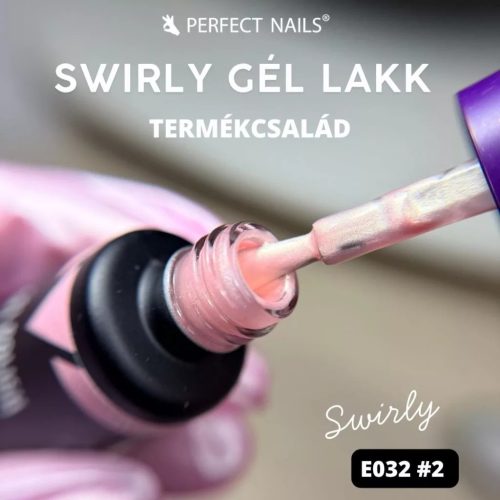 Perfect Nails - Swirly E032 gél lakk 8ml