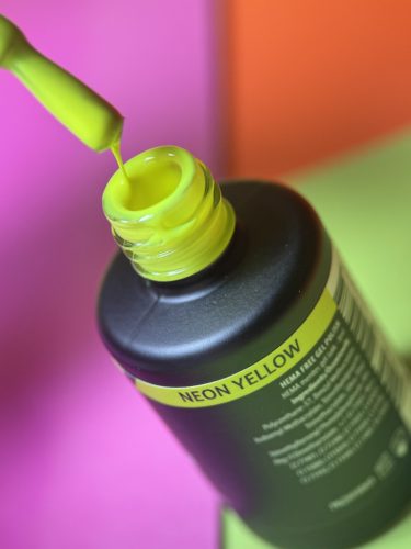 HEMA FREE Gél Lakk - Neon Yellow - 8ml
