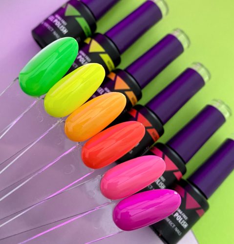HEMA FREE Gél Lakk - Neon Orange - 8ml